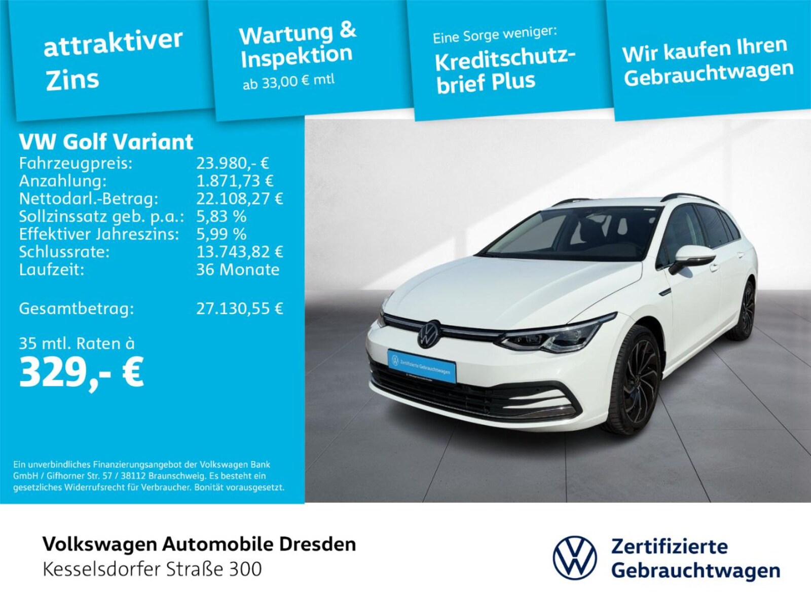 Volkswagen Golf Variant – Bild 2