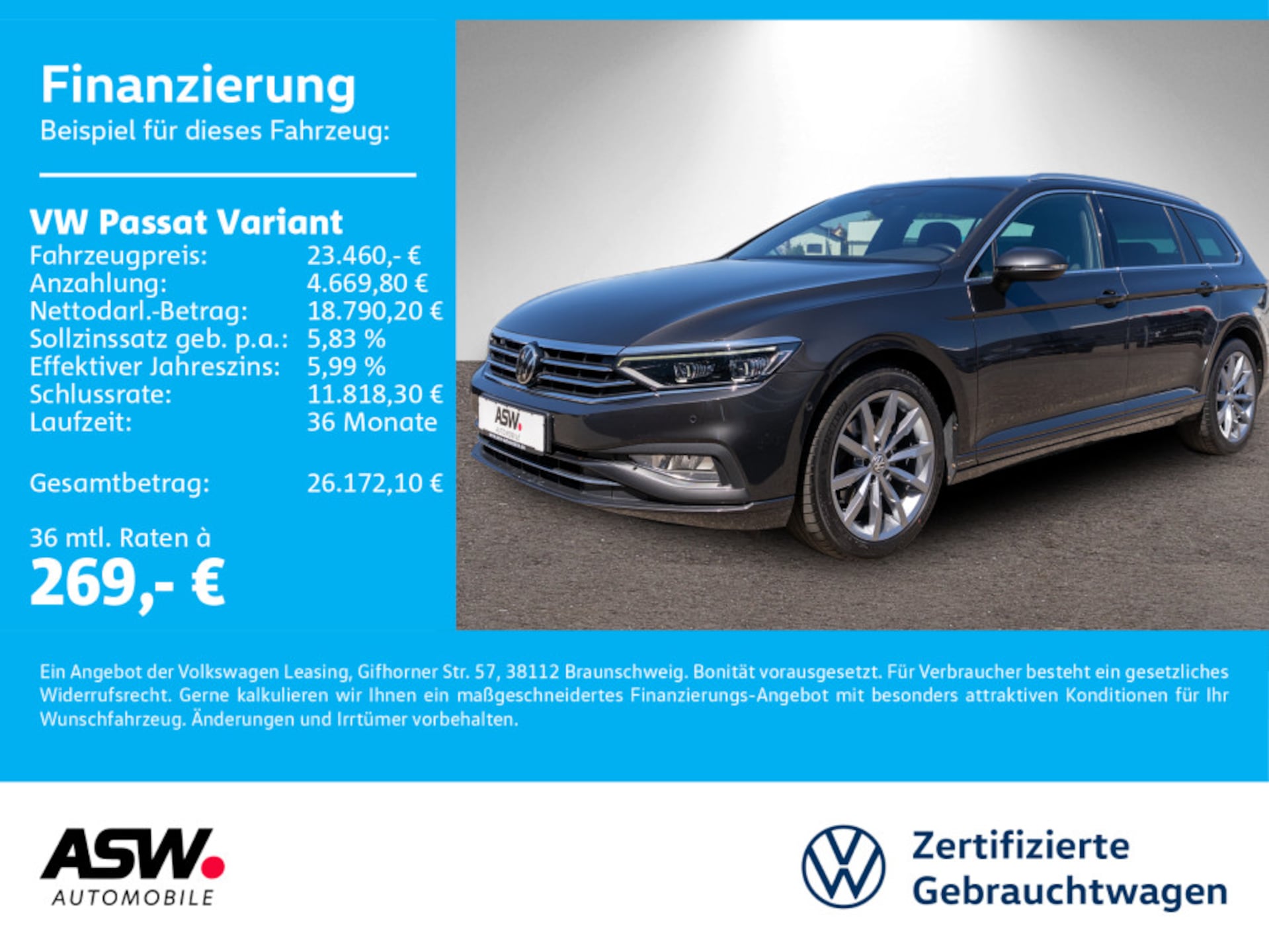 Volkswagen Passat Variant Business