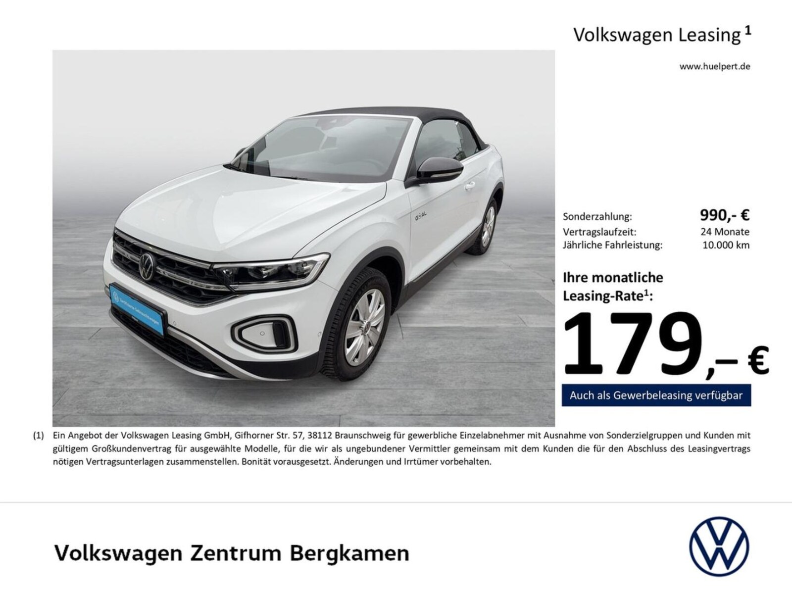 Volkswagen T-Roc Cabriolet