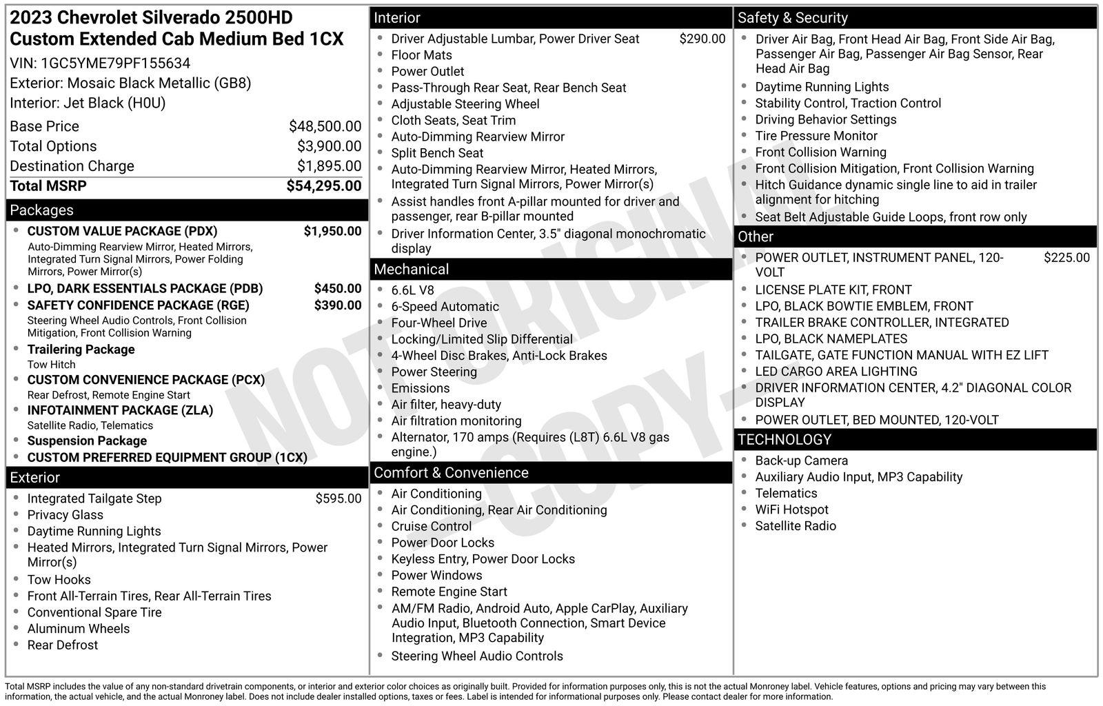 2023 Chevrolet Silverado HD Custom 4WD Double Cab Standard Box's photo