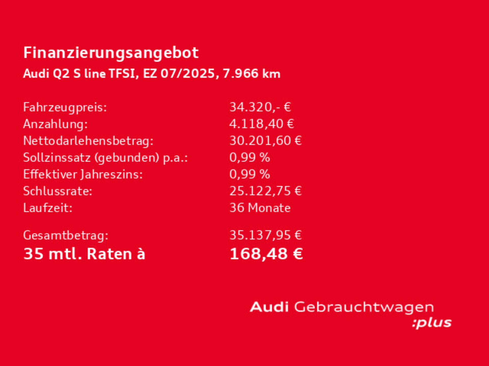 Audi Q2 S line