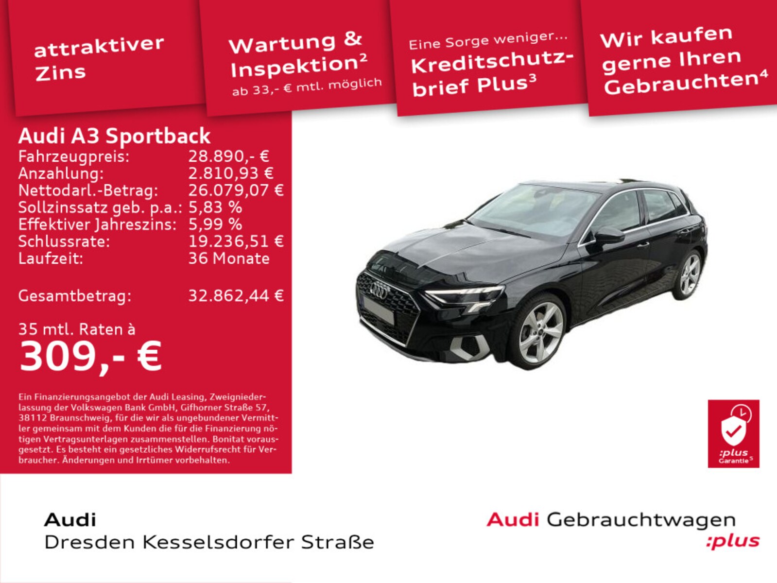 Audi A3 Sportback – Bild 2