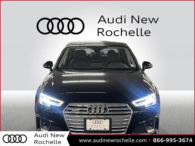 Used 2019 Audi A4 Premium Plus with VIN WAUENAF43KA002276 for sale in New Rochelle, NY