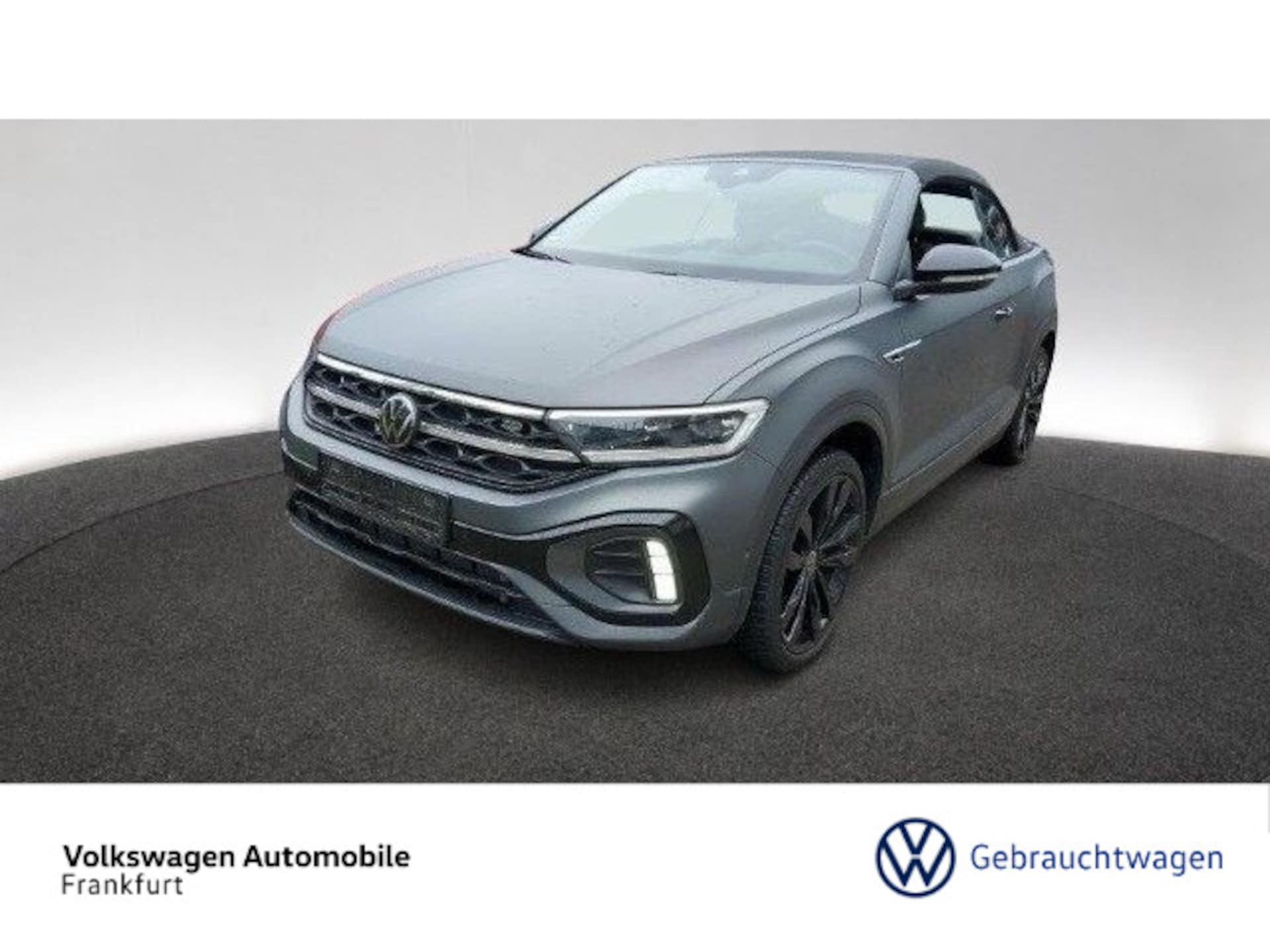 Volkswagen T-Roc Cabriolet — Volkswagen T-Roc Cabriolet T-Roc Cabriolet 1.5 TSI DSG Edition Grey Navi IQ.LIGHT - LED-Matrix Rückfahrkamera 