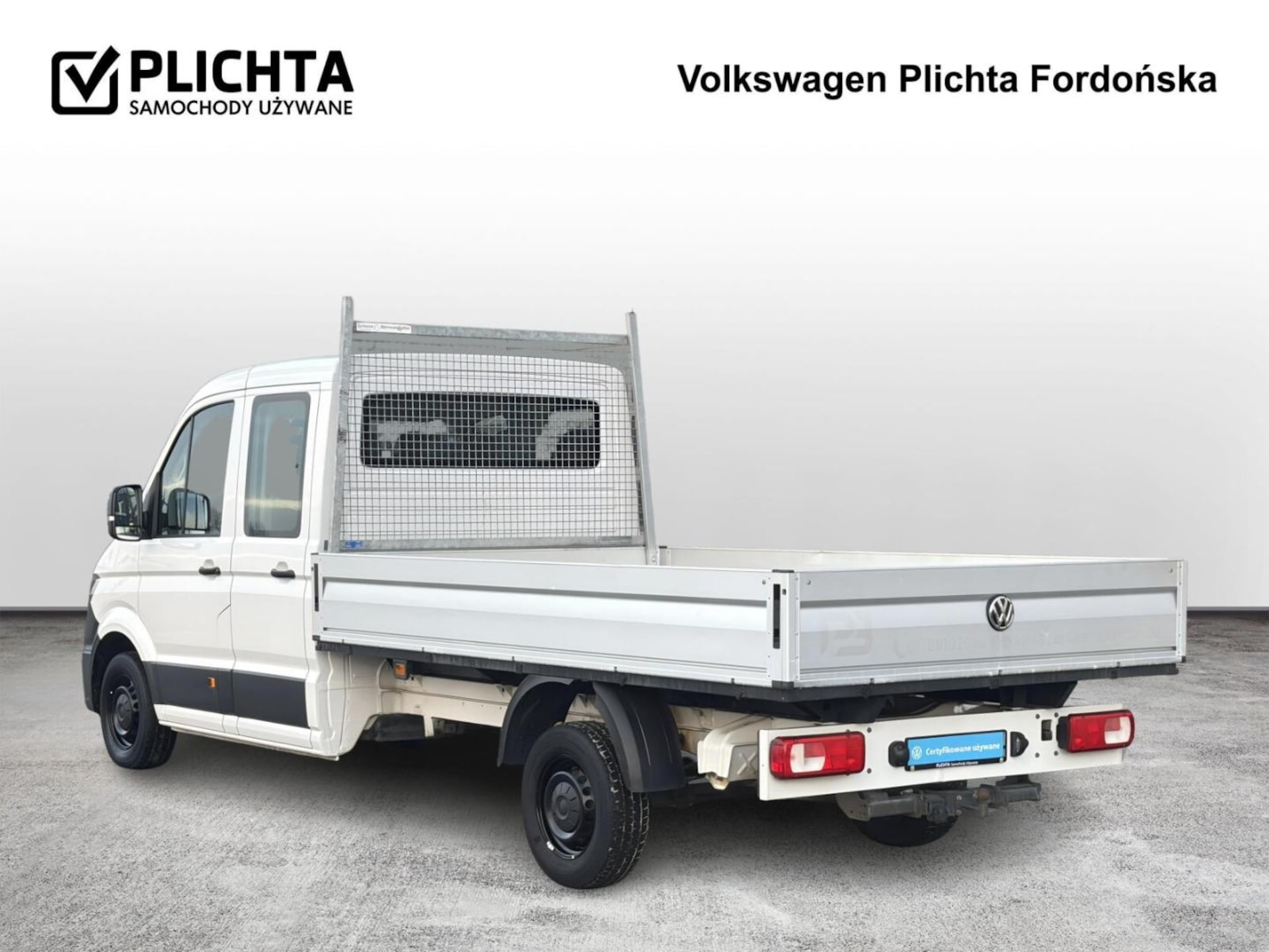 Volkswagen Crafter z podwójna kabiną z długim rozstawem osi