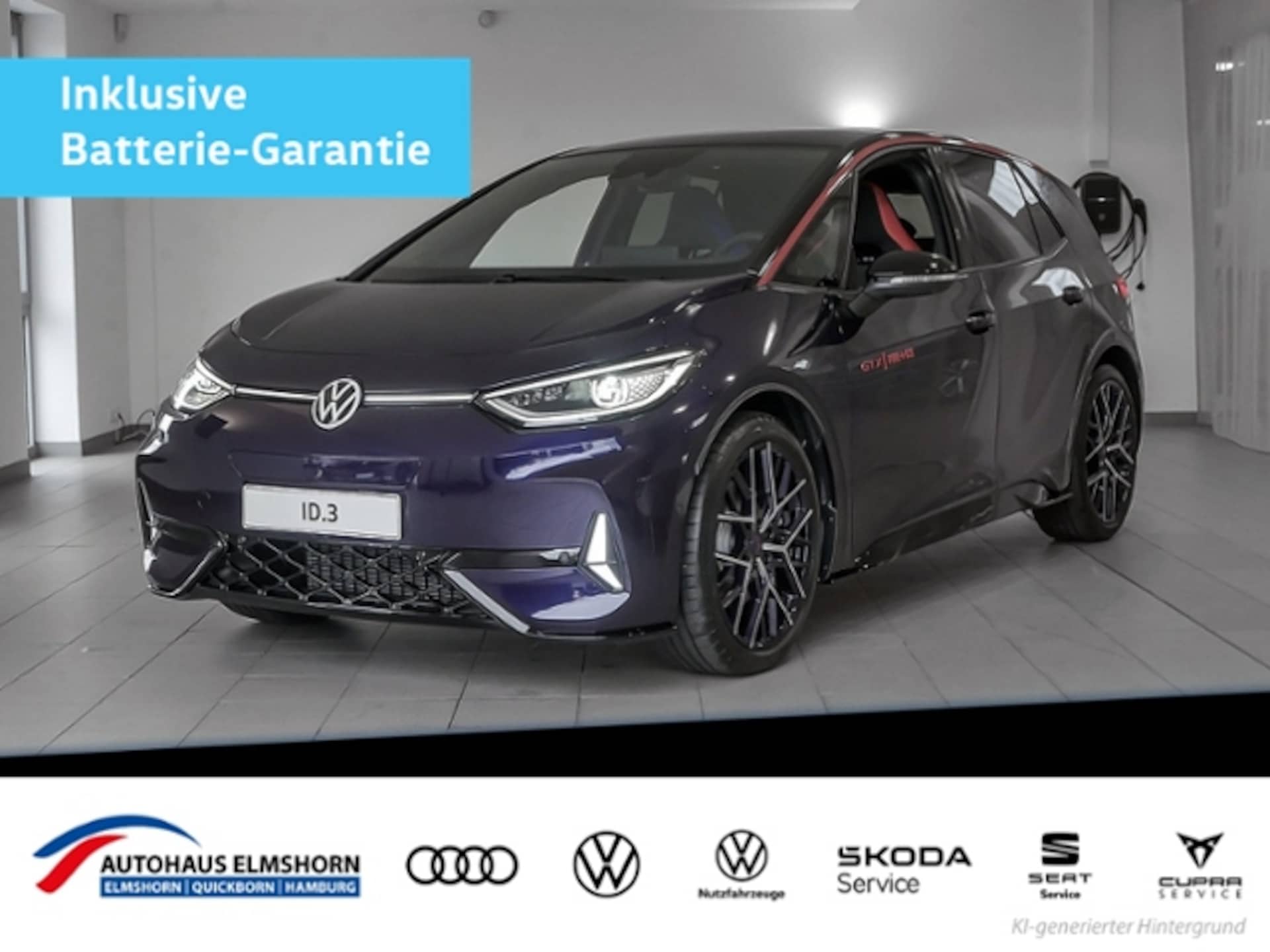 Volkswagen ID.3 — Volkswagen ID.3 ID.3 GTX Perform. Fire+Ice PANO NAV MATRIX WÄRME