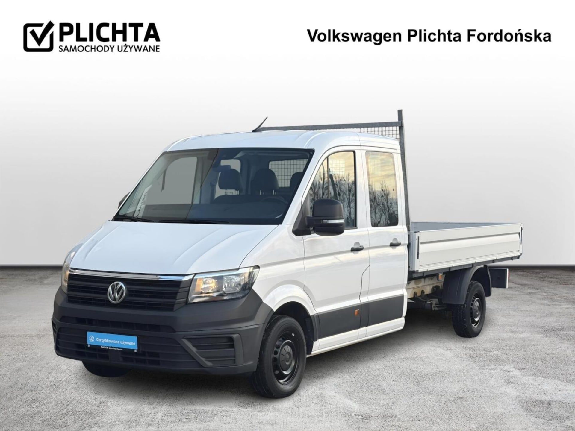 Volkswagen Crafter z podwójna kabiną z długim rozstawem osi