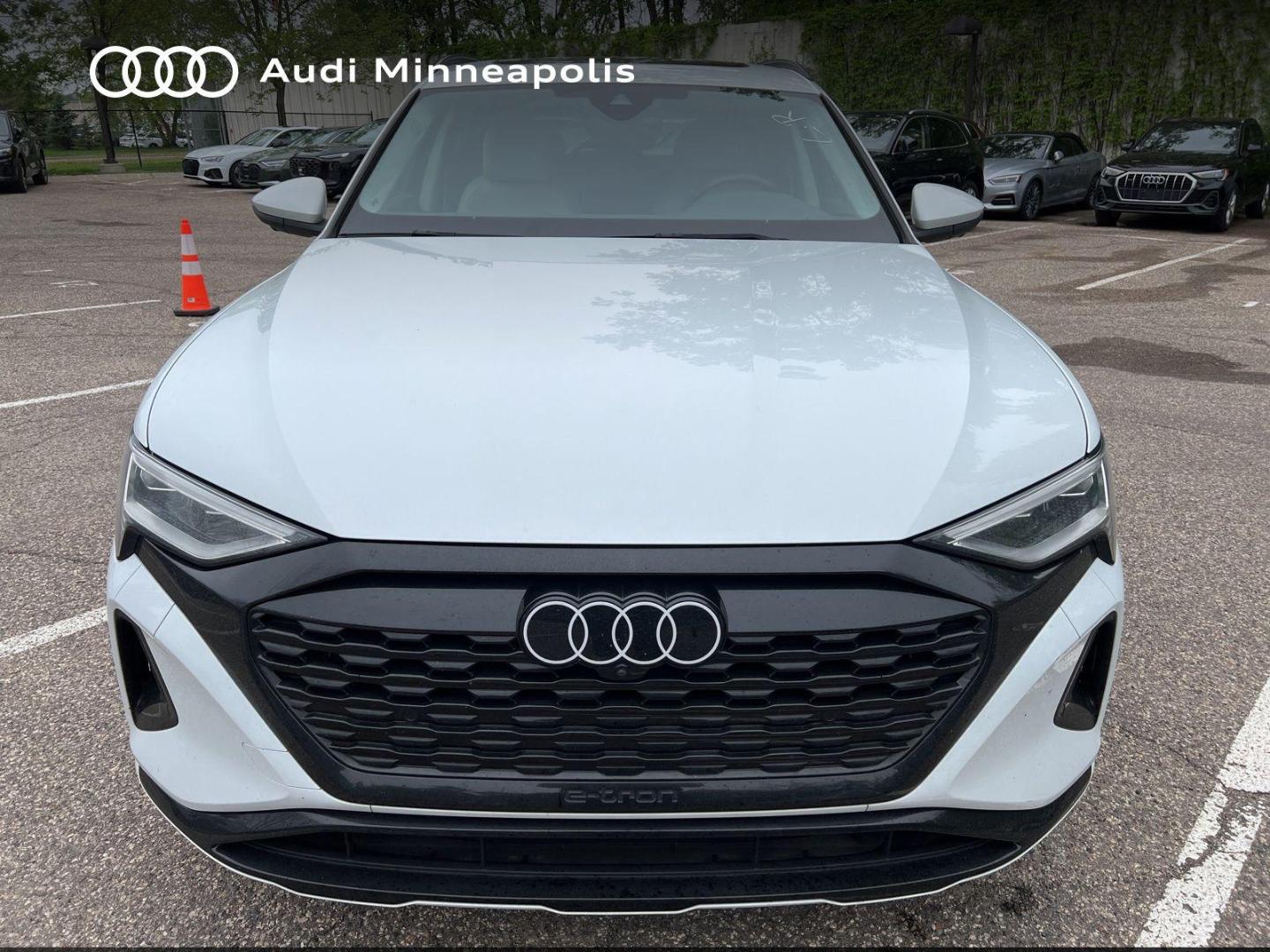 Certified 2024 Audi Q8 e-tron Premium Plus with VIN WA15AAGE8RB054474 for sale in Minneapolis, Minnesota