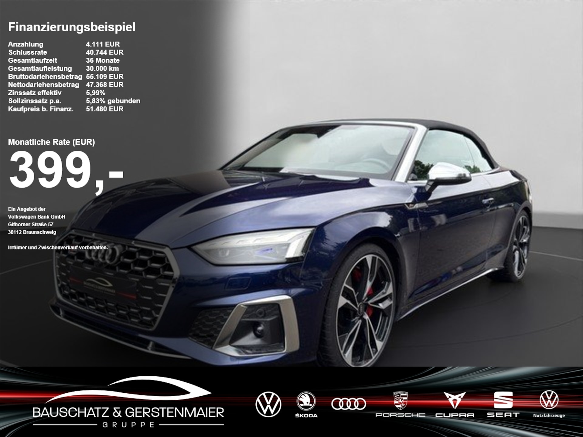 Audi S5 Cabriolet 2023