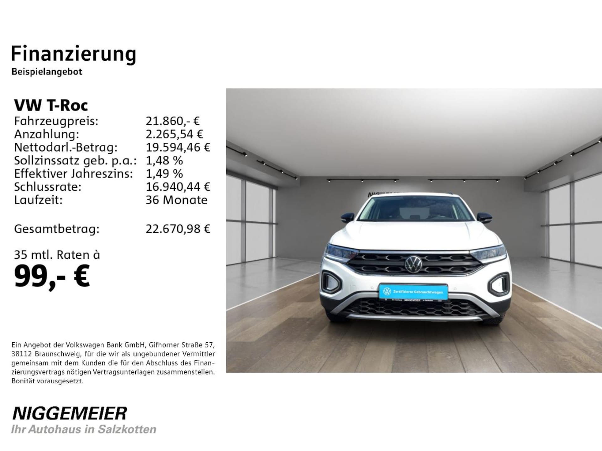 Volkswagen T-Roc Life