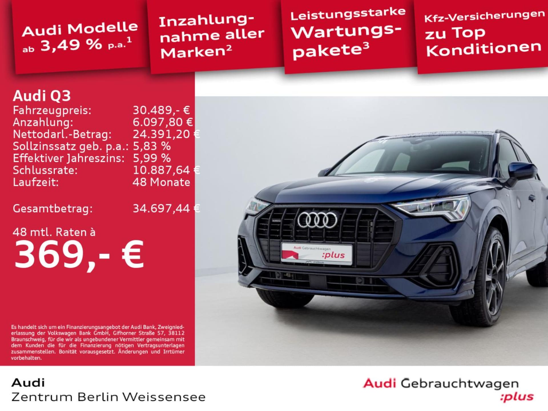 Audi Q3 SUV S line