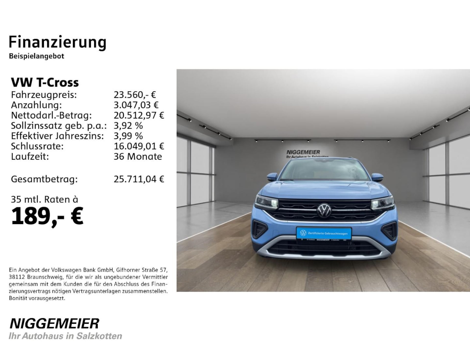 Volkswagen T-Cross Life