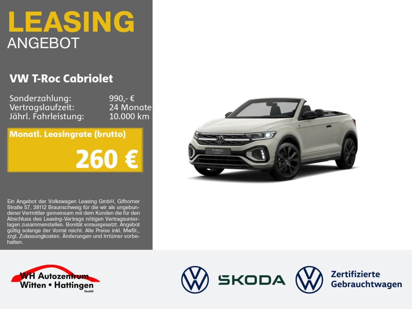 Volkswagen T-Roc Cabriolet