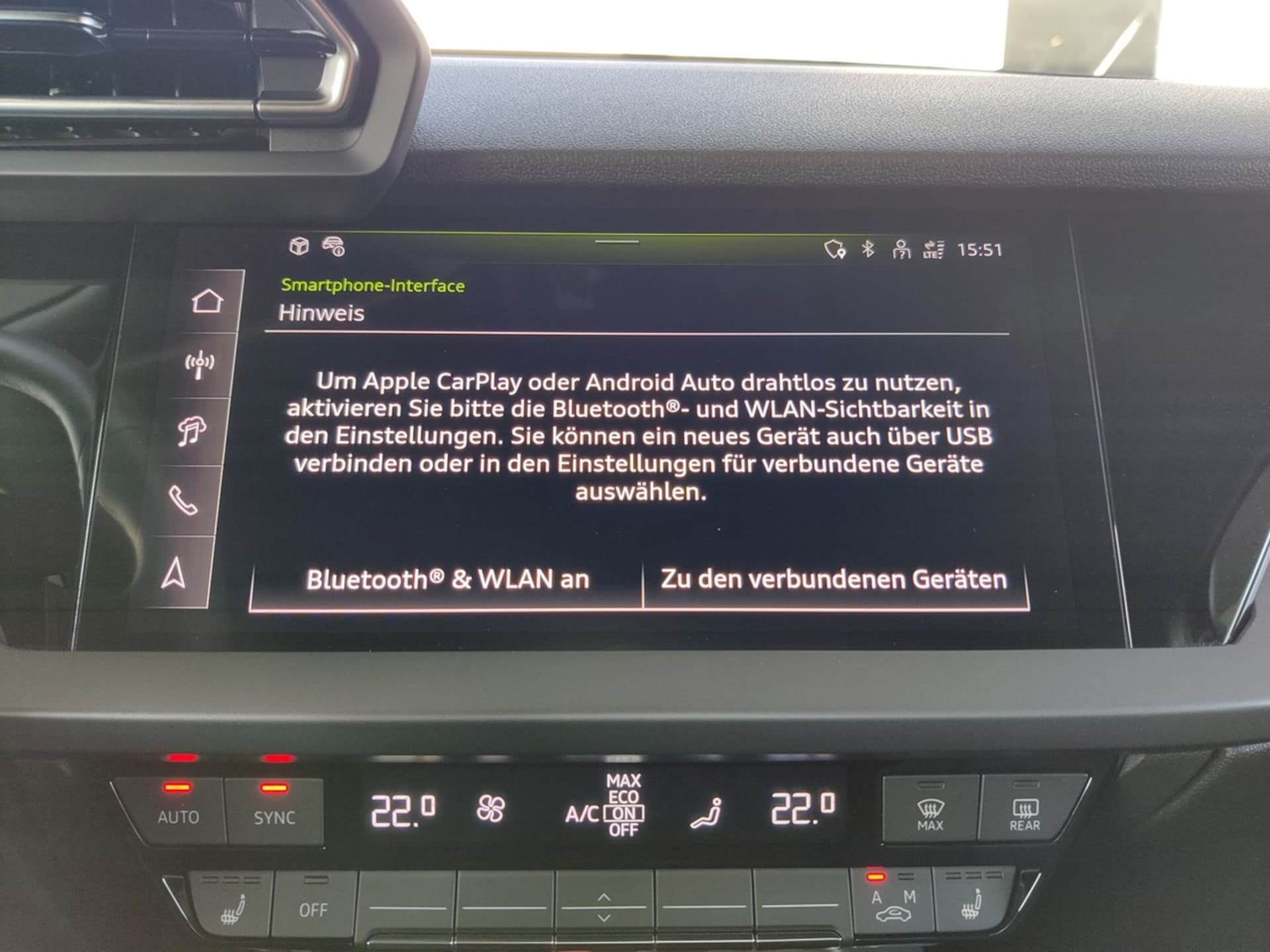 Audi A3 Sportback S line