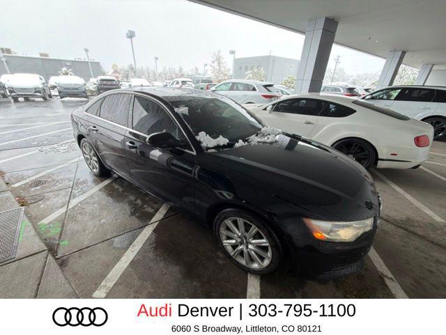 Used 2014 Audi A6 Premium with VIN WAUGFAFC9EN033445 for sale in Littleton, CO