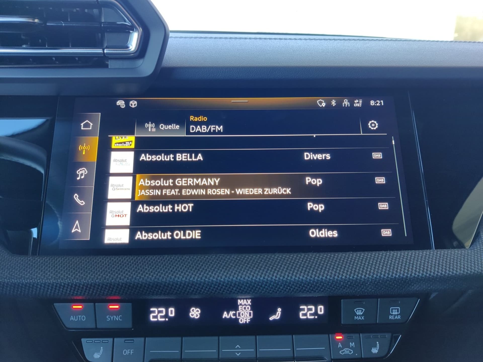 Audi A3 Sportback S line