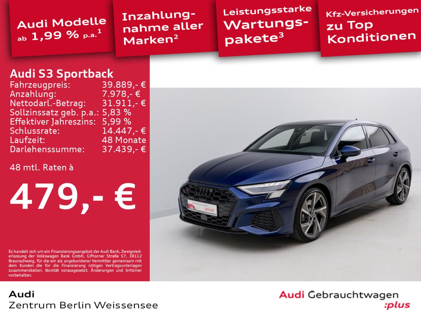 Image about Audi S3 Sportback TFSI quattro S tronic