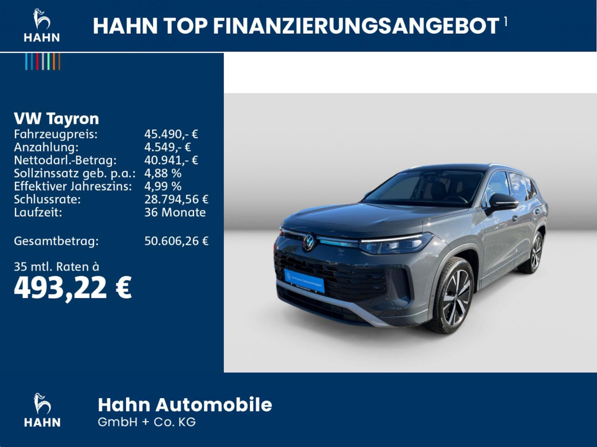 Volkswagen Tayron Life