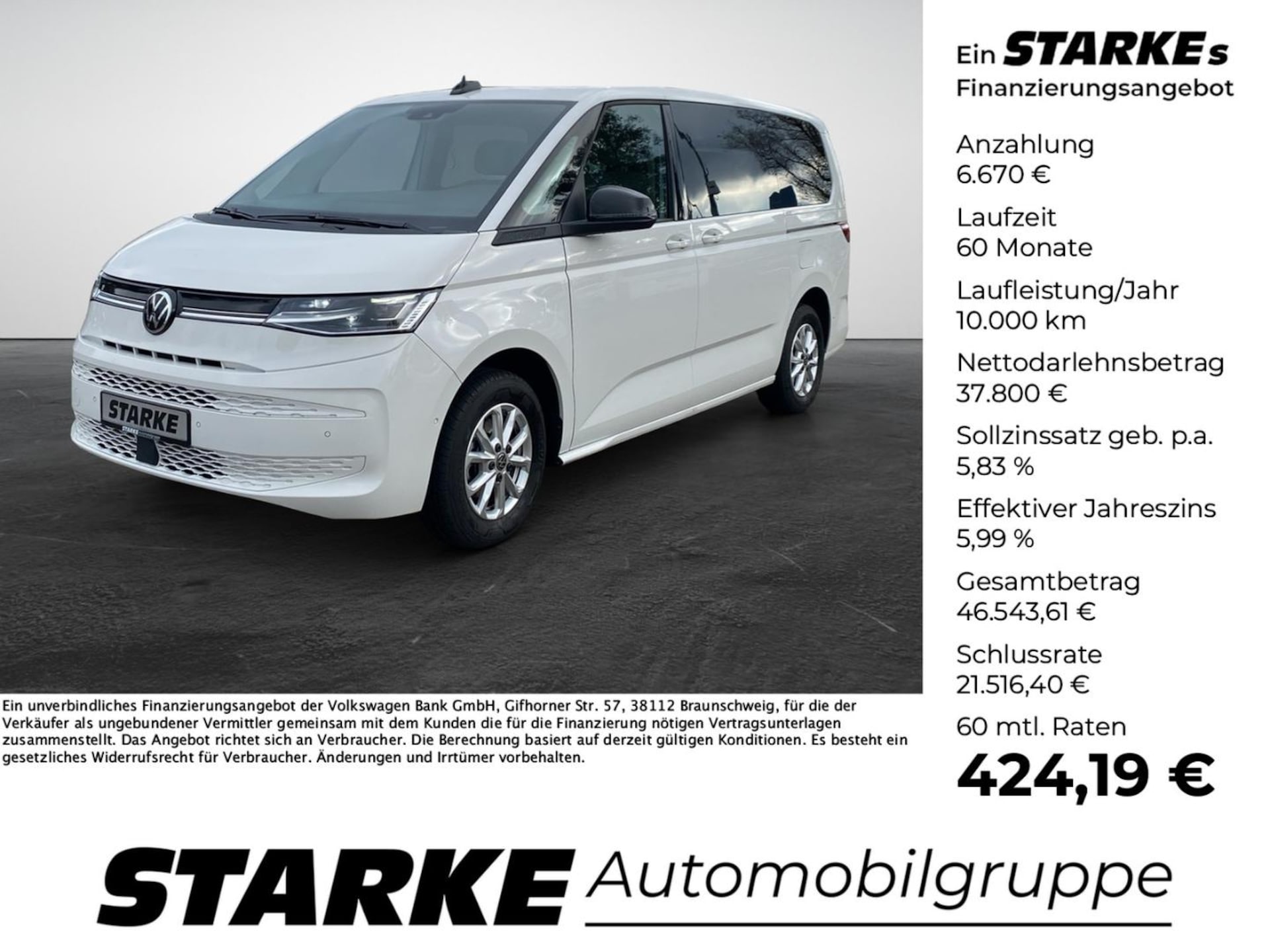 Volkswagen Multivan Langversion Life