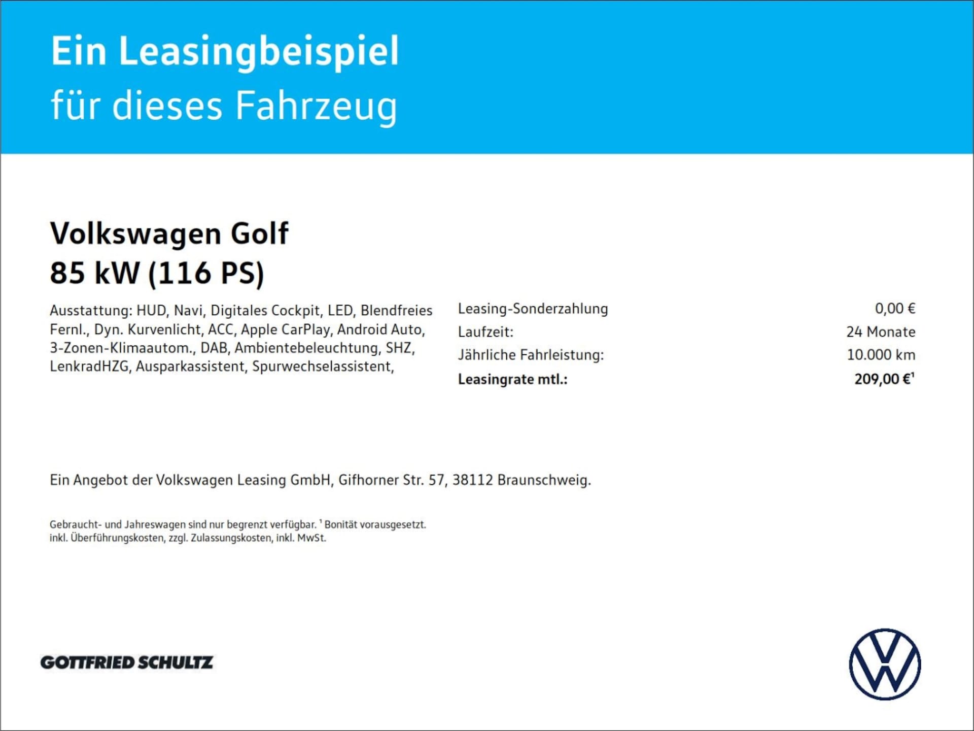 Volkswagen Golf Life