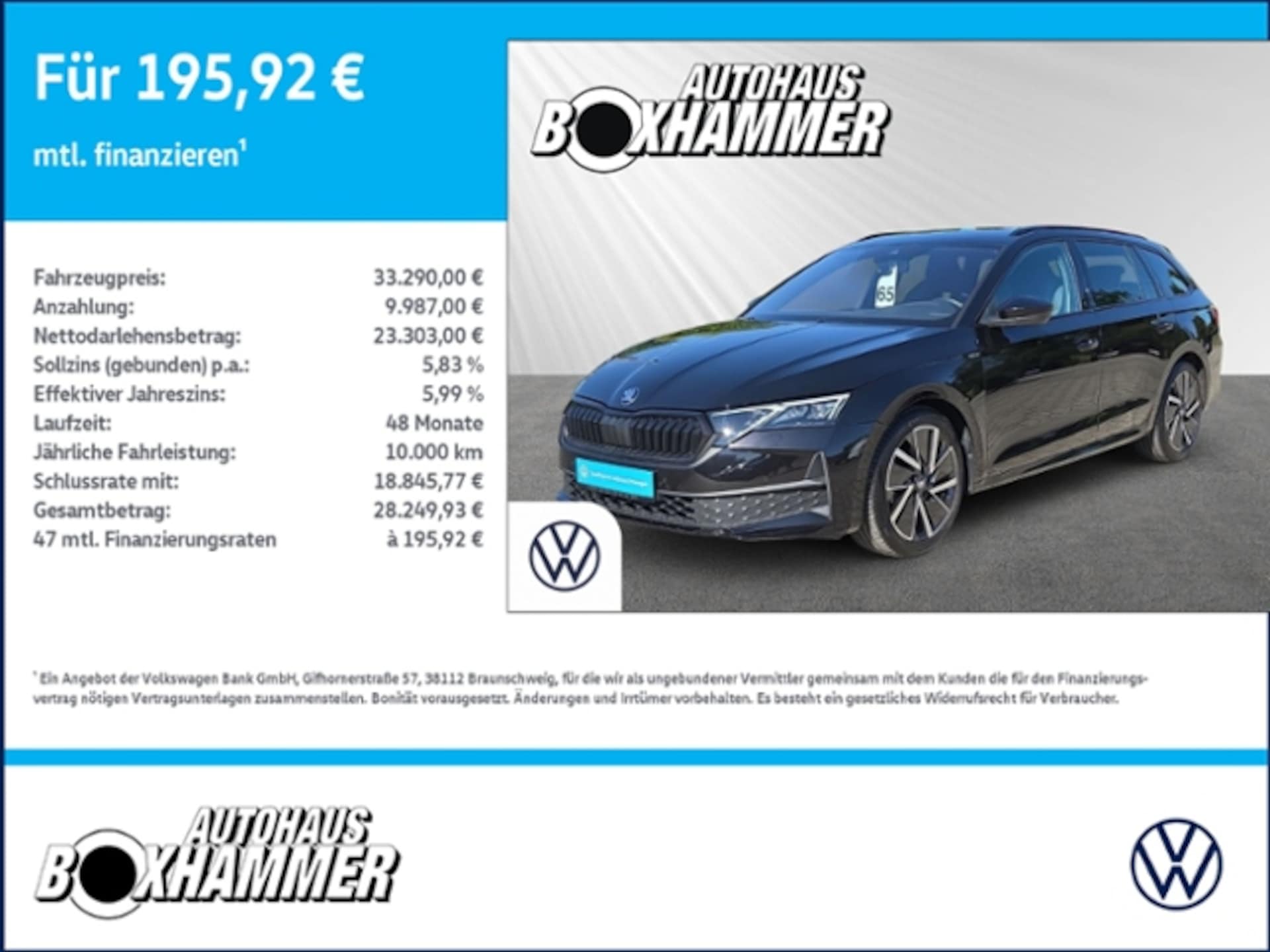 Skoda Octavia Combi Sportline