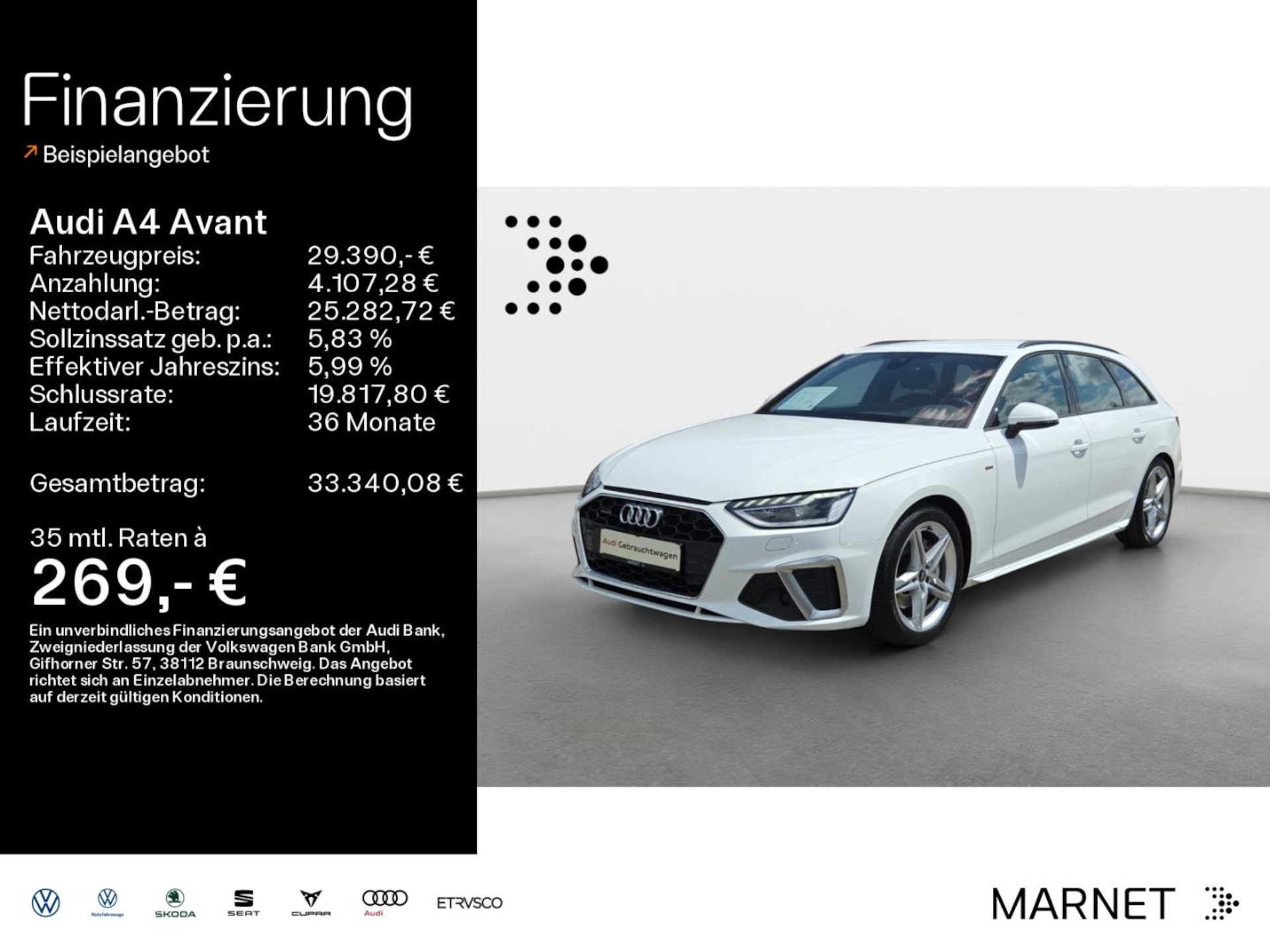 Audi A4 Avant S line
