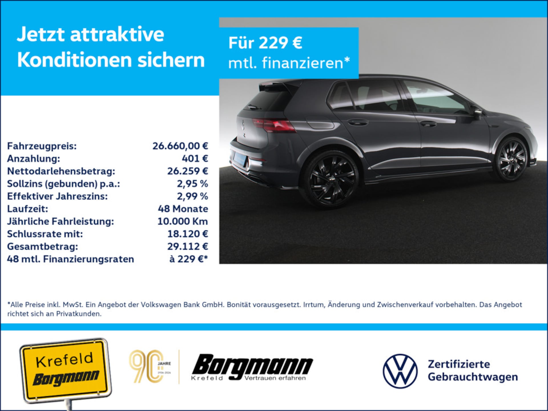 Volkswagen Golf — Volkswagen Golf Golf VIII 1.5 eTSI R-Line AHK MATRIX-LED ACC