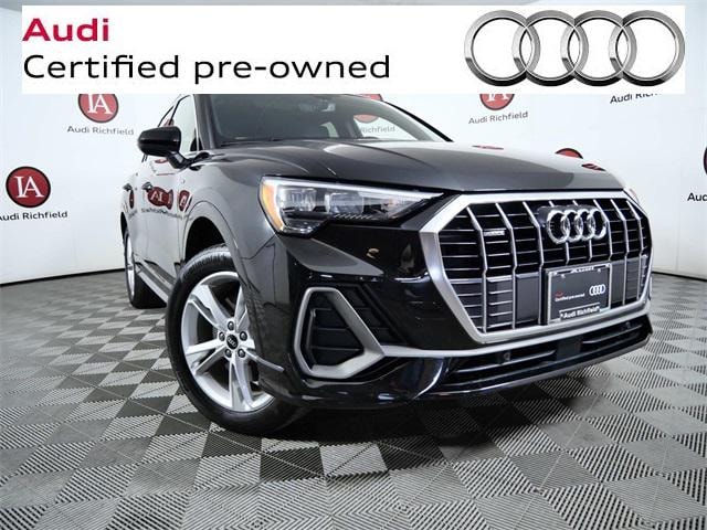 Used 2021 Audi Q3 S Line Premium with VIN WA1DECF39M1020179 for sale in Richfield, Minnesota