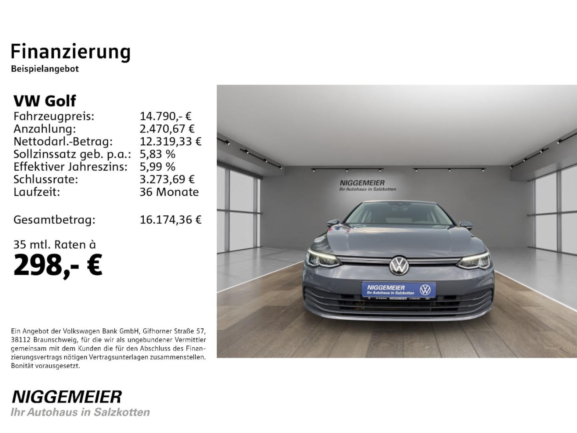 Volkswagen Golf Life