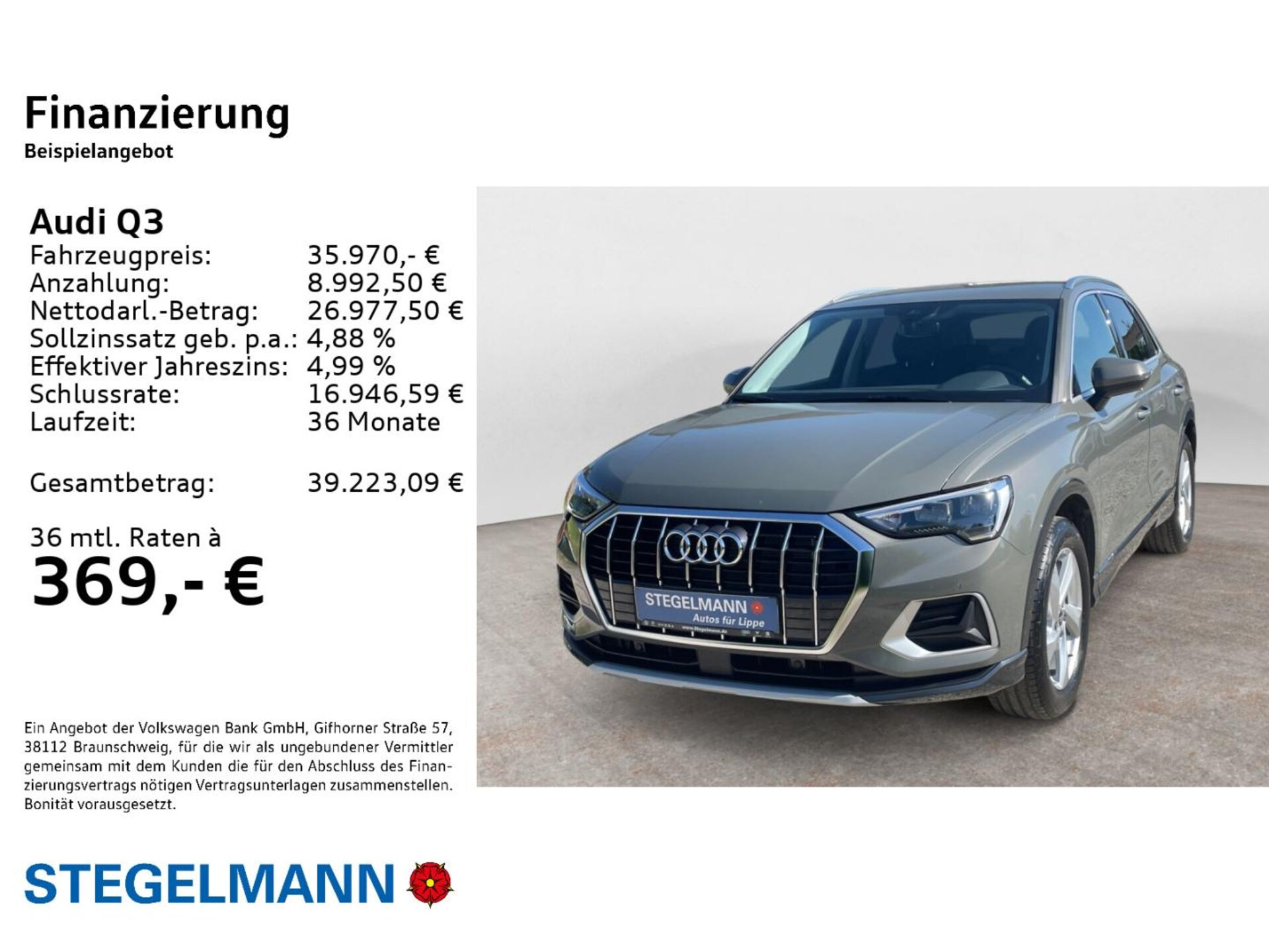 Audi Q3 SUV advanced