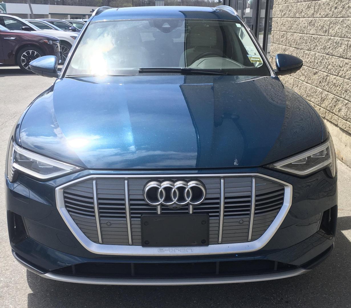 Used 2022 Audi e-tron Premium Plus with VIN WA1LAAGE8NB033643 for sale in Waterville, ME