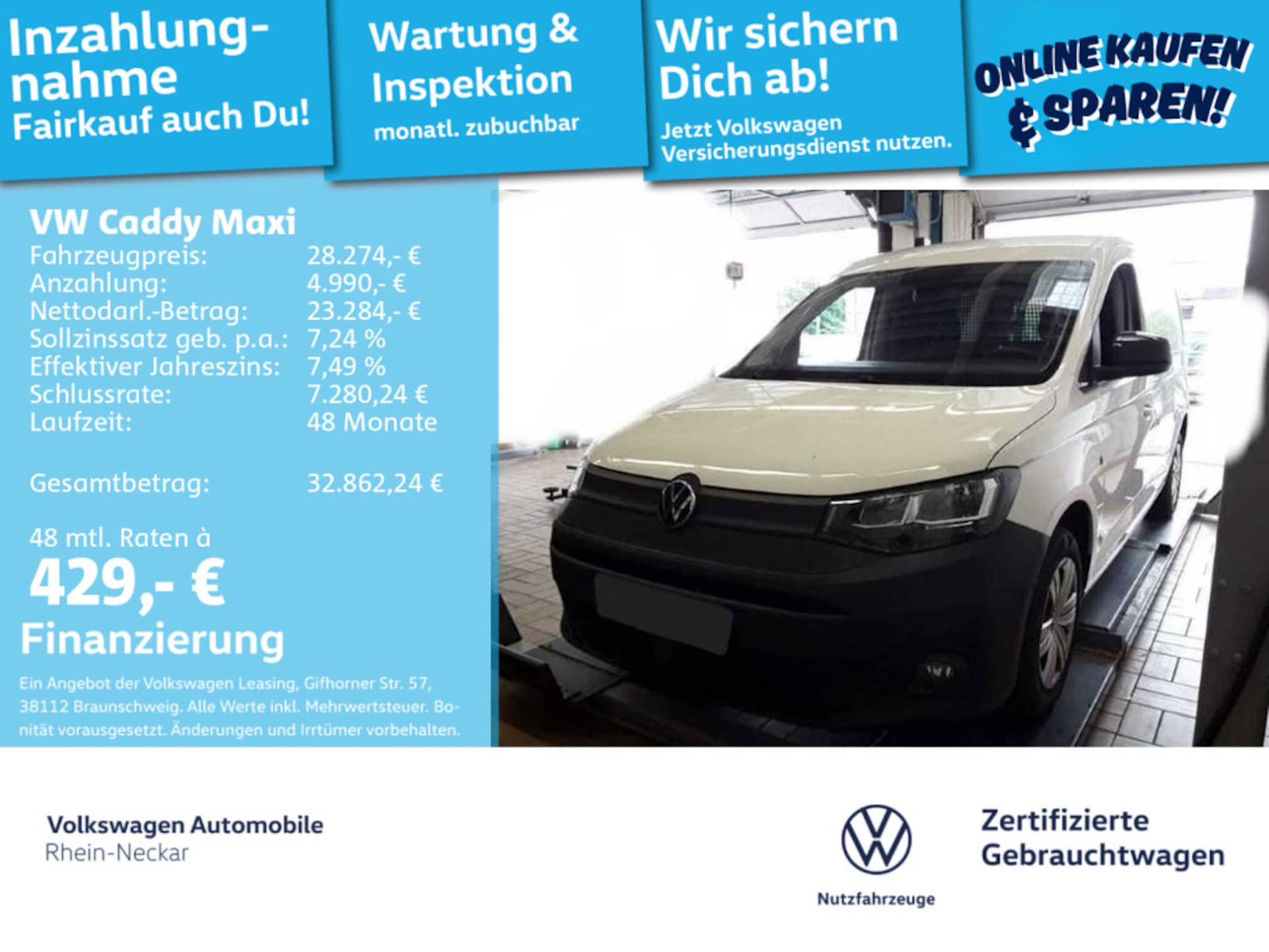 Volkswagen Caddy Maxi Cargo