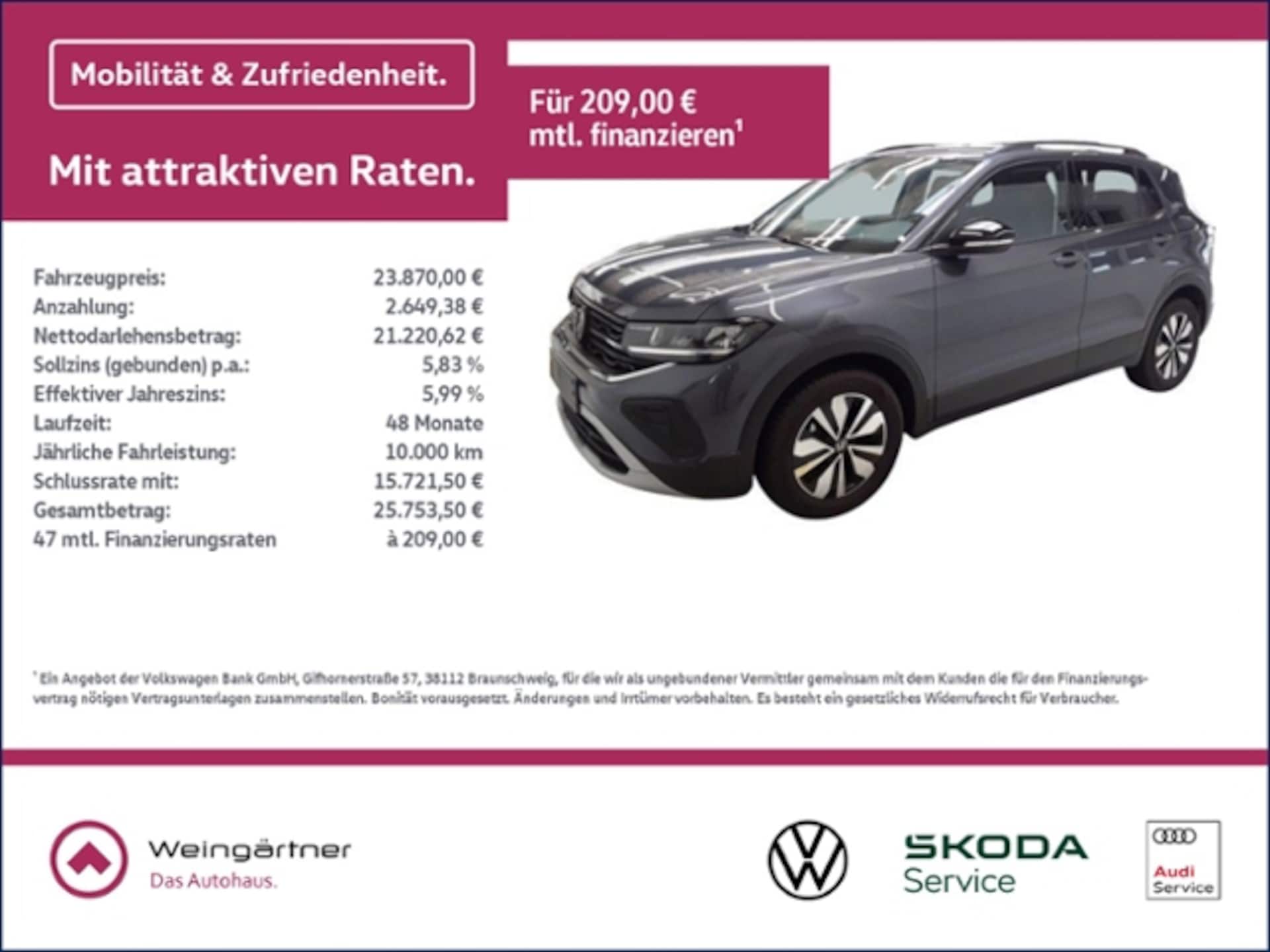Volkswagen T-Cross Life