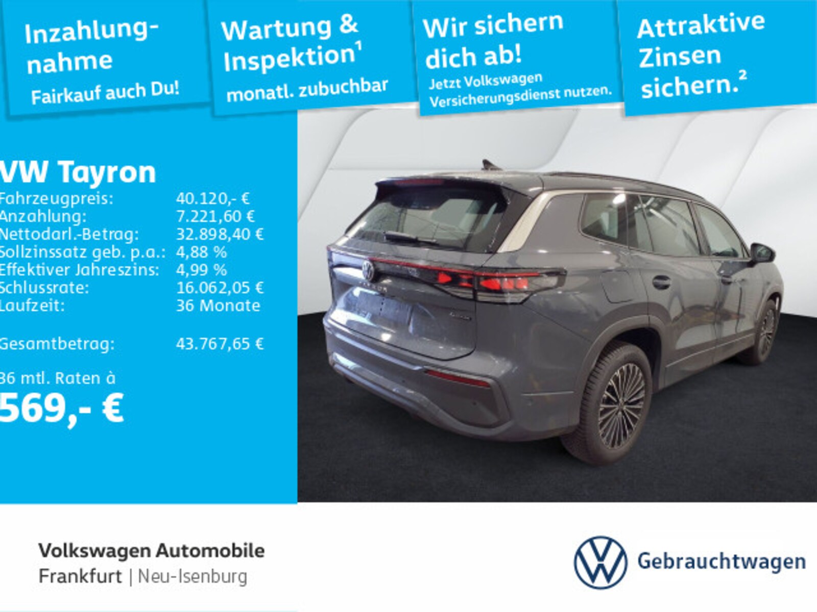 Volkswagen Tayron – Bild 2