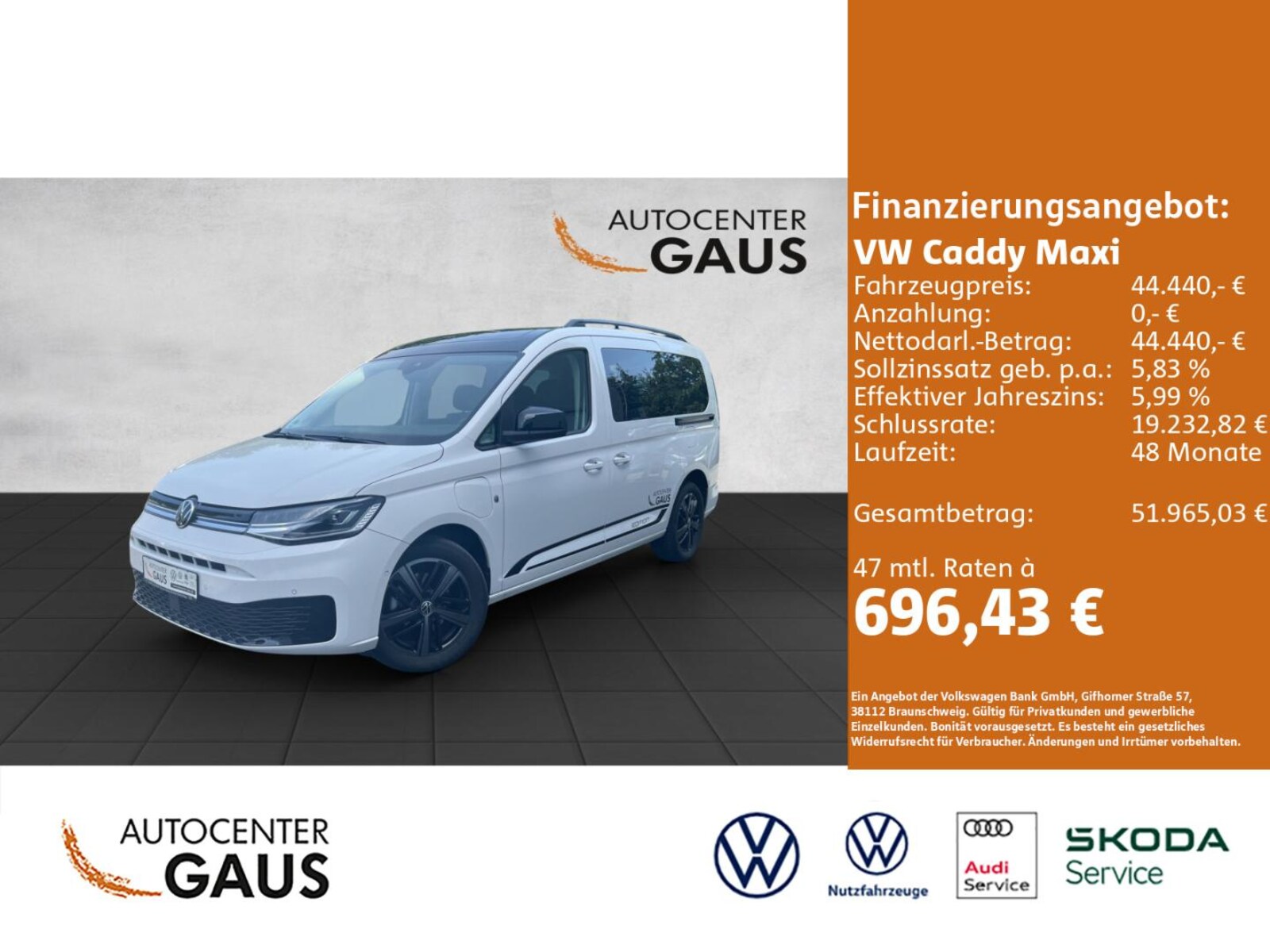 Volkswagen Caddy Maxi – Bild 2