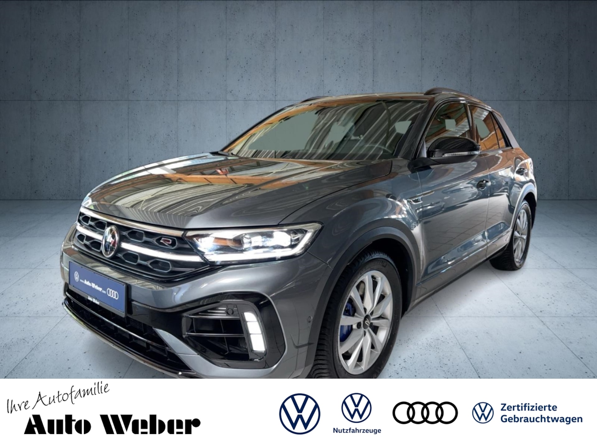 Volkswagen T-Roc — Volkswagen T-Roc R Navi Leder AHK Pano Akra DCC Matrix