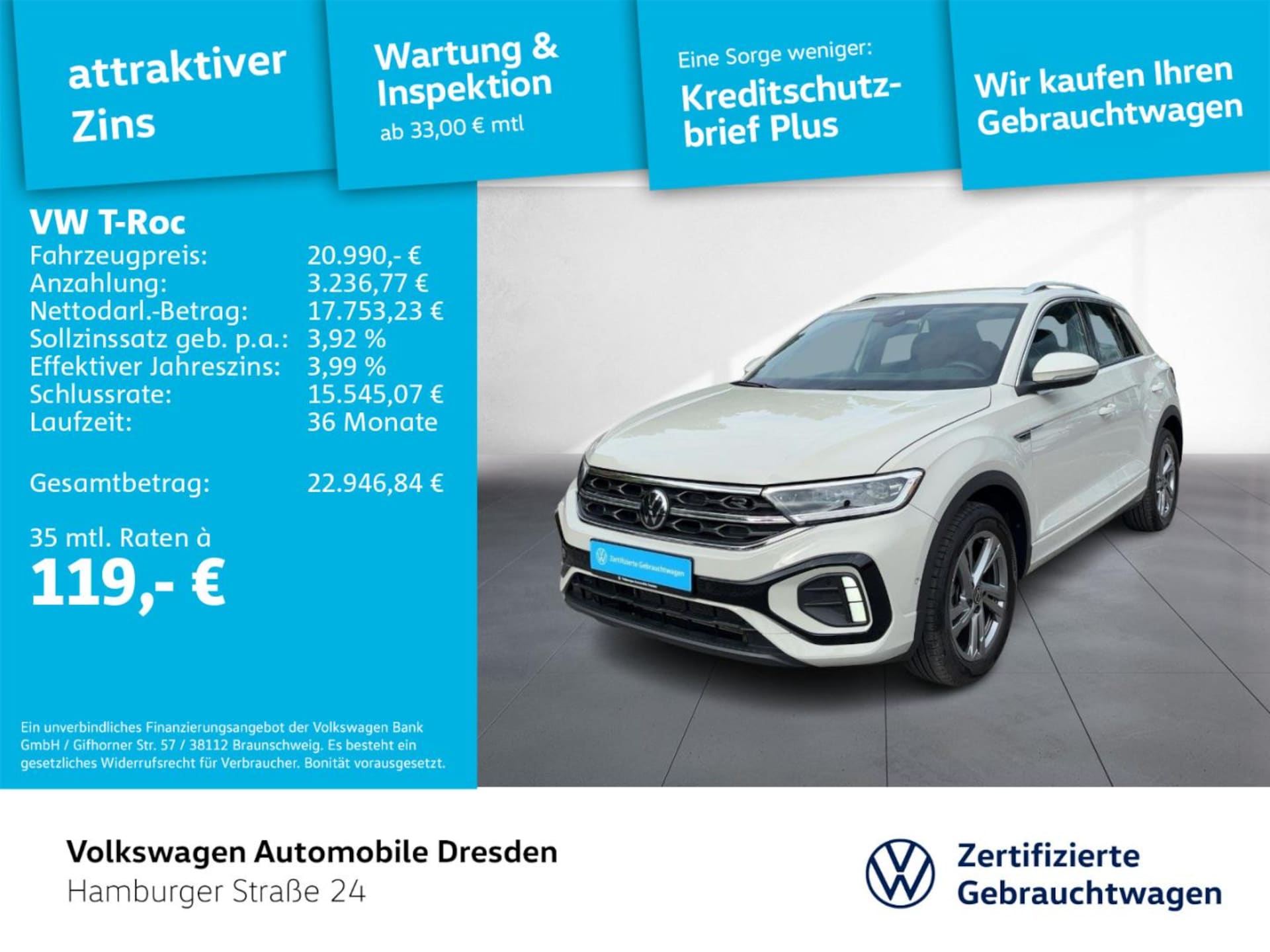 Volkswagen T-Roc R-Line