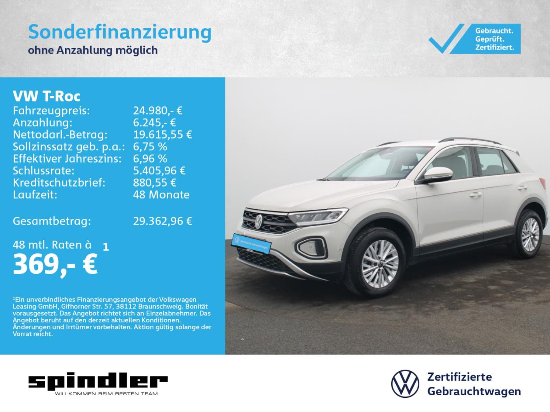 Volkswagen T-Roc Life