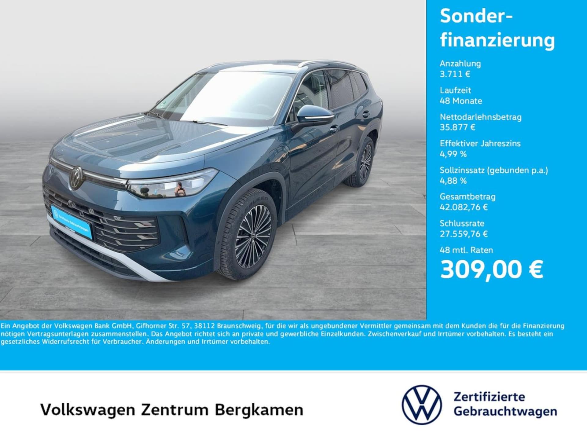 Volkswagen Tayron Elegance
