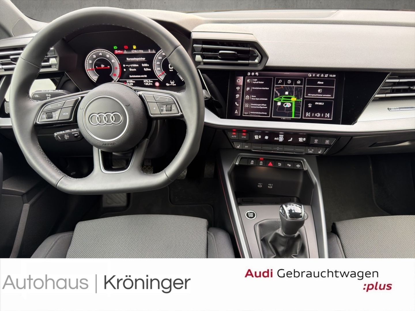 Bild über Audi A3 Sportback TFSI Schaltgetriebe - für weitere Informationen kontaktieren Sie den Audi Partner