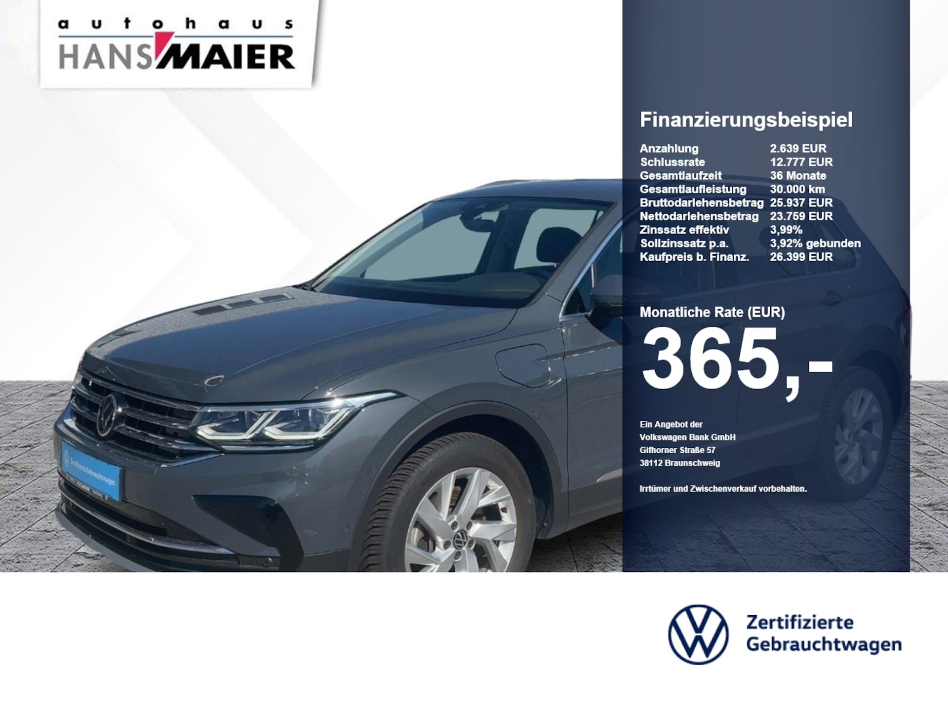 Volkswagen Tiguan Elegance