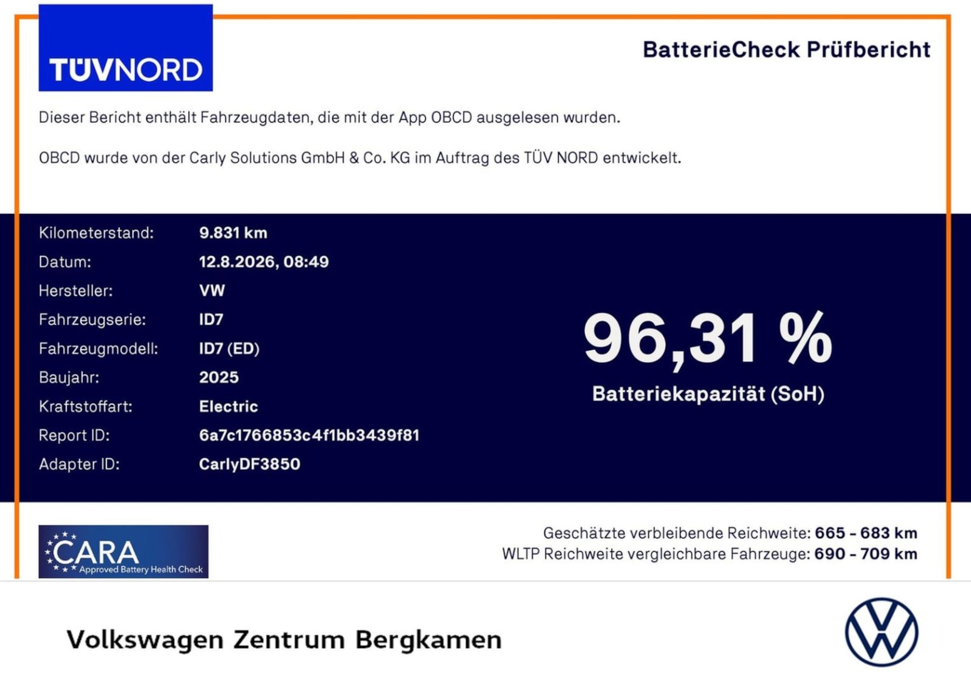 Volkswagen ID.7 Tourer Pro S