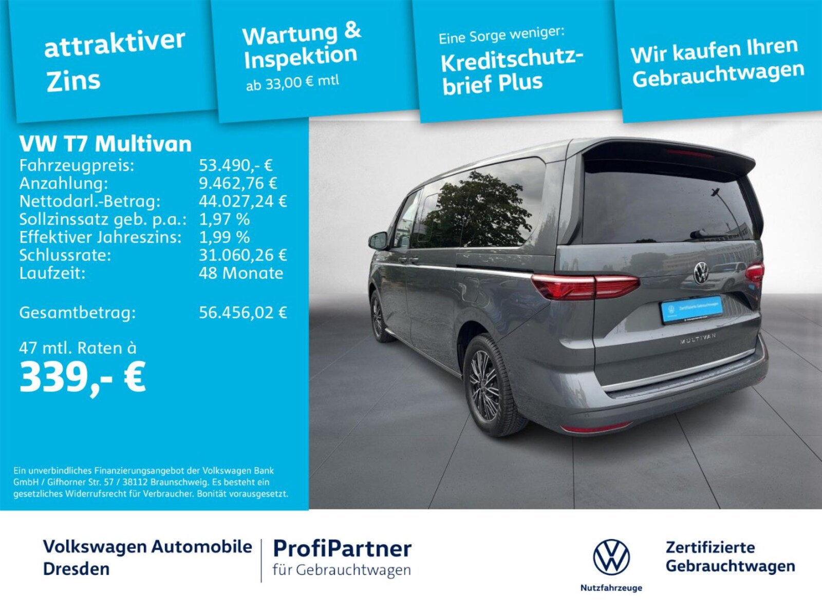 Volkswagen Multivan Langversion – Bild 2