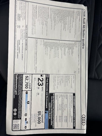 2026 Audi A6 Prestige - Photo 24