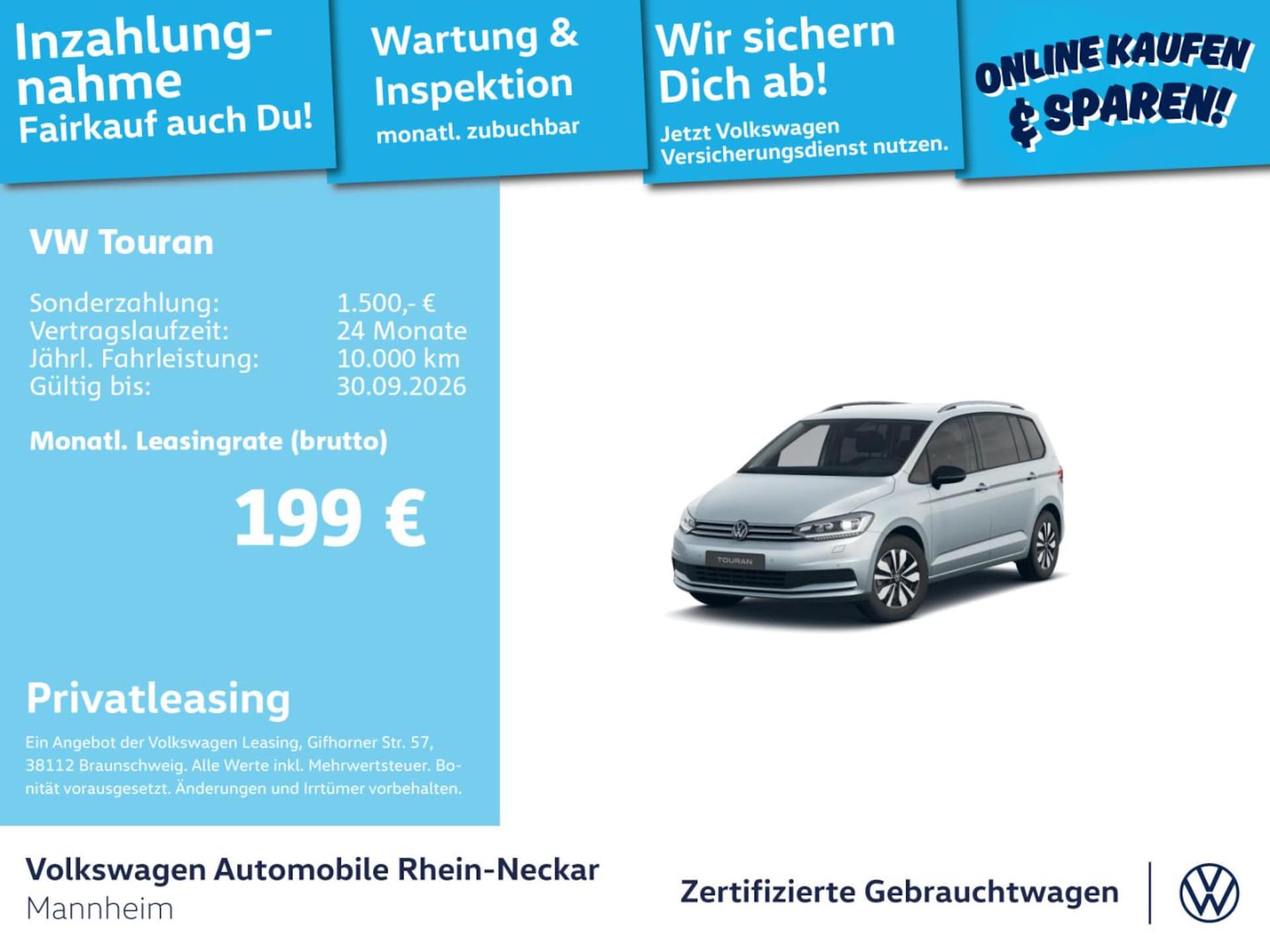 Volkswagen Touran Comfortline
