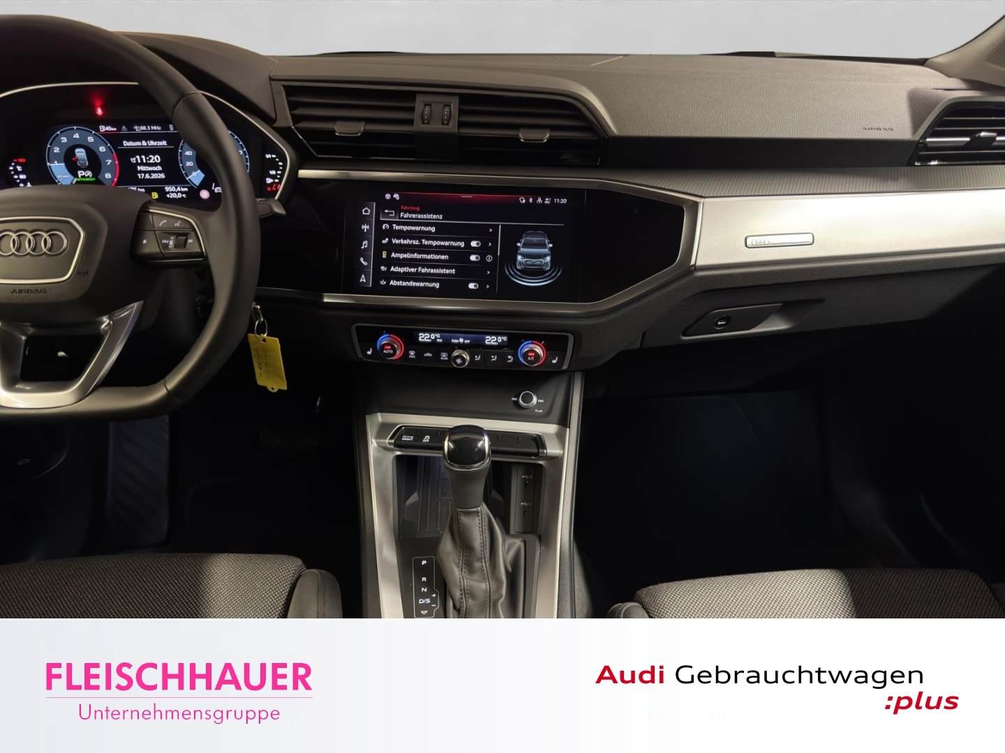 Bild über Audi Q3 Sportback TFSI 110 kW S tronic - für weitere Informationen kontaktieren Sie den Audi Partner
