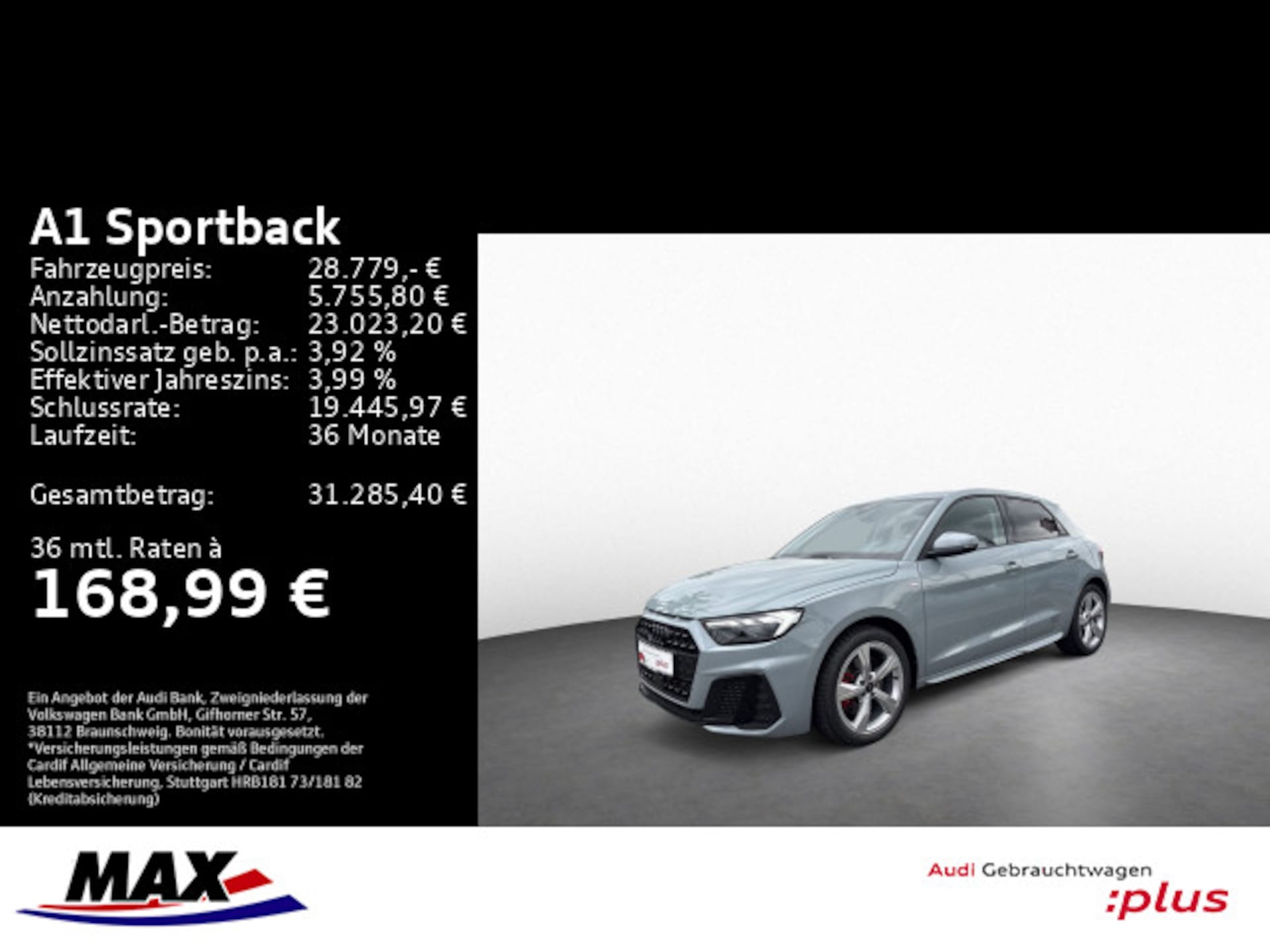 Audi A1 Sportback S line