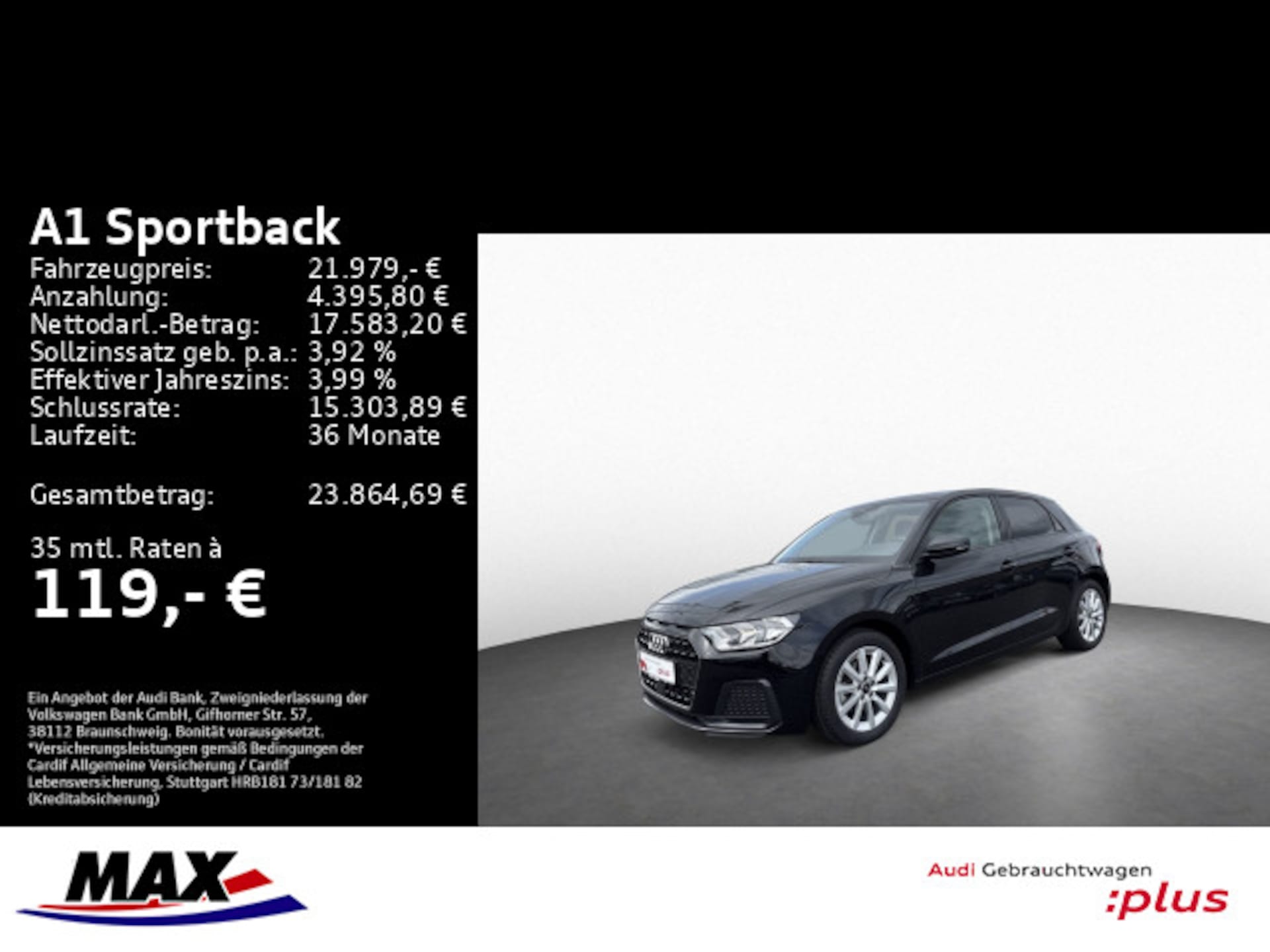 Audi A1 Sportback Advanced