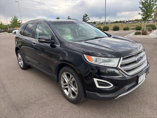 Used 2016 Ford Edge Titanium with VIN 2FMPK4K92GBB06336 for sale in Parker, CO
