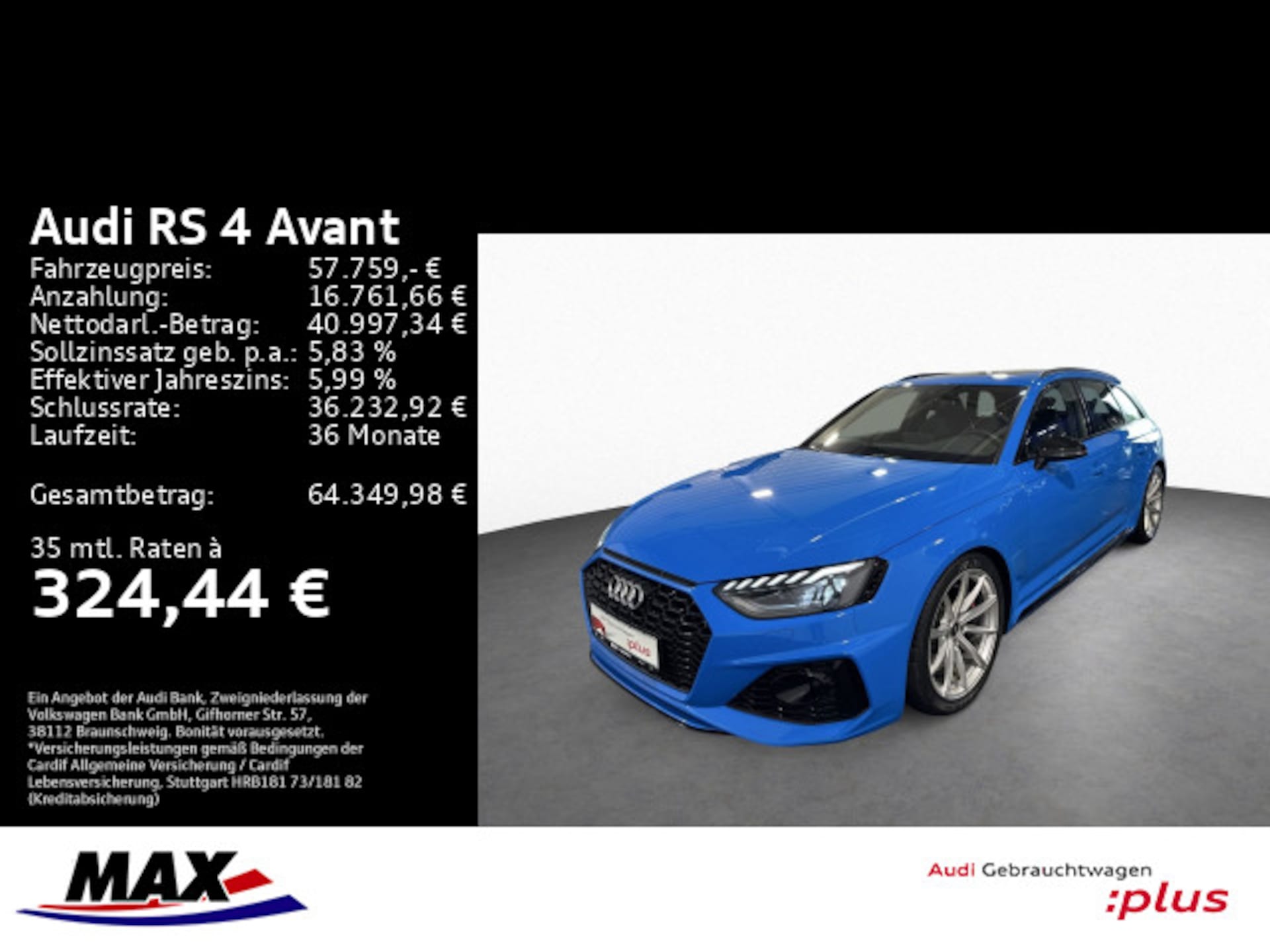 Audi RS 4 Avant